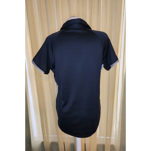 Under Armor Womens Polo Heatgear Athletic Loose Fit‎ Bacardi Logo Shirt M - Picture 2 of 5